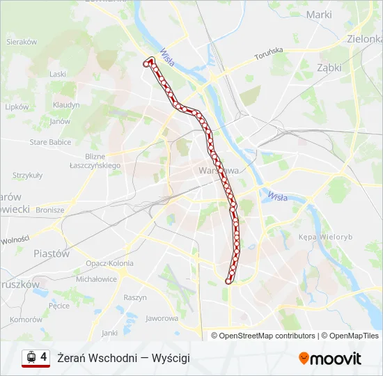 4 Light Rail Line Map