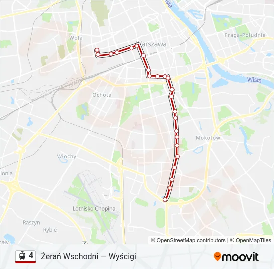4 Light Rail Line Map