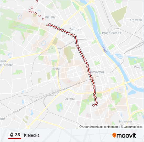 33 Light Rail Line Map