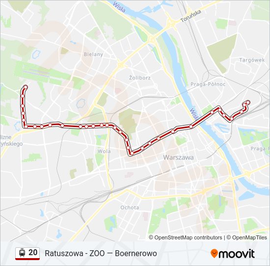 20 light rail Line Map