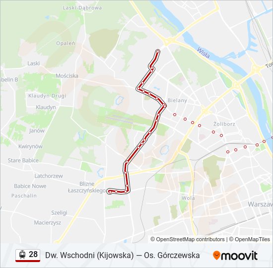 28 light rail Line Map