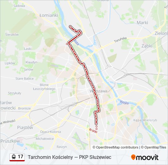 17 light rail Line Map