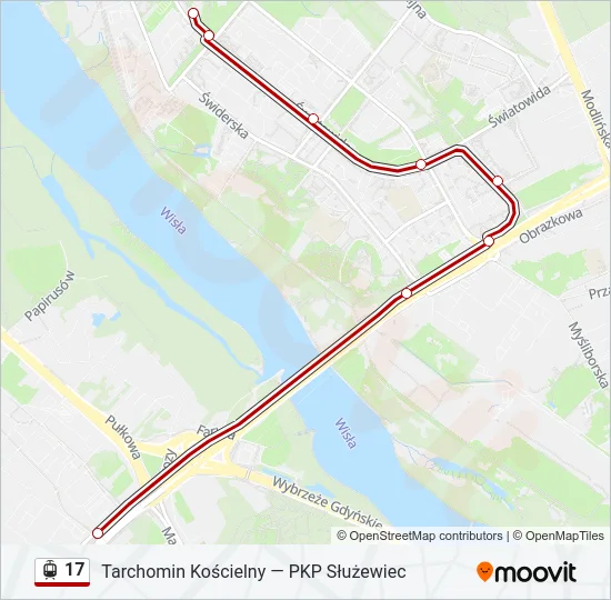 17 Light Rail Line Map