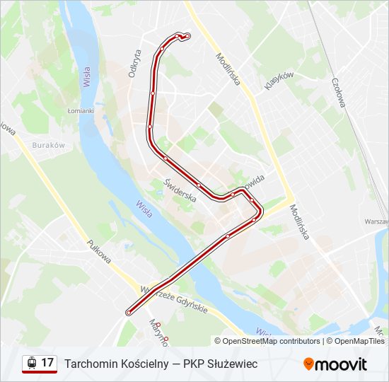 17 light rail Line Map