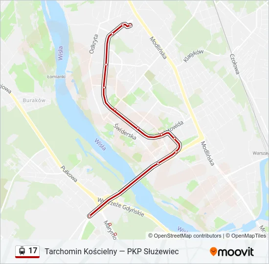 17 Light Rail Line Map