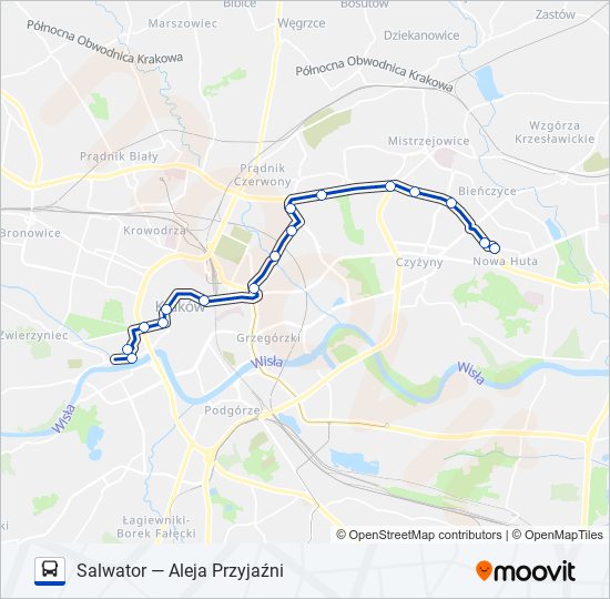 Автобус 502: карта маршрута