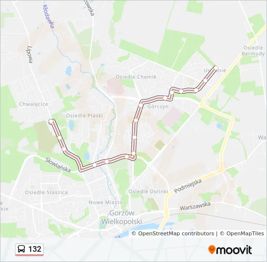 Bus 132 Route Map 132 Route: Schedules, Stops & Maps - (Updated)