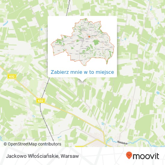 Mapa Jackowo Włościańskie