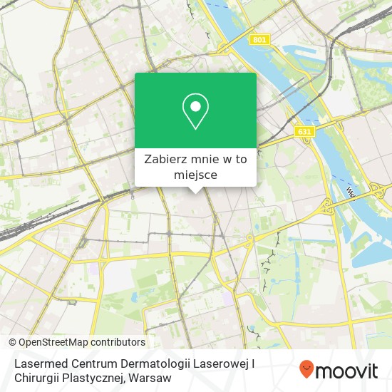 Mapa Lasermed Centrum Dermatologii Laserowej I Chirurgii Plastycznej