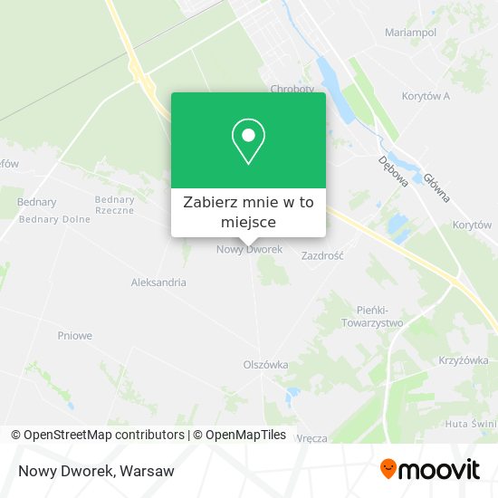 Mapa Nowy Dworek