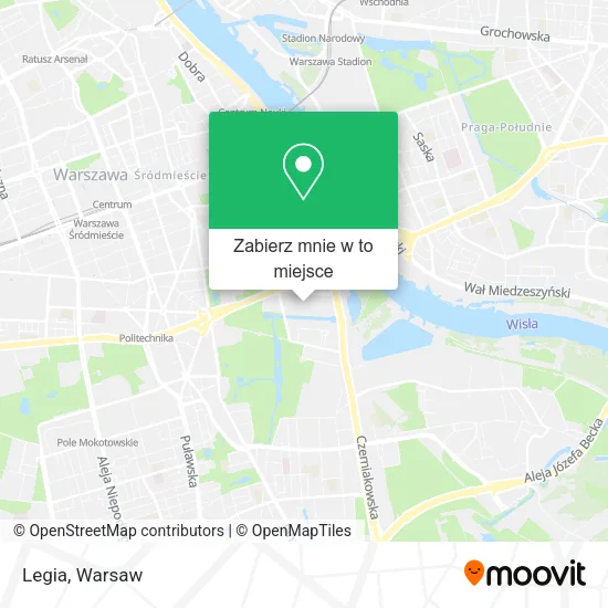 Mapa Legia