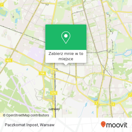 Mapa Paczkomat Inpost