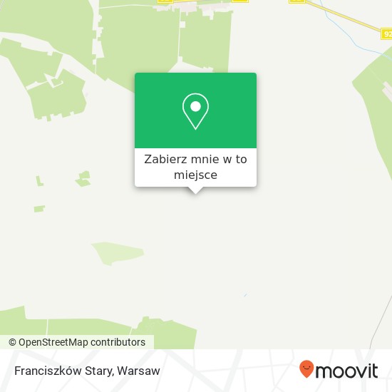 Mapa Franciszków Stary