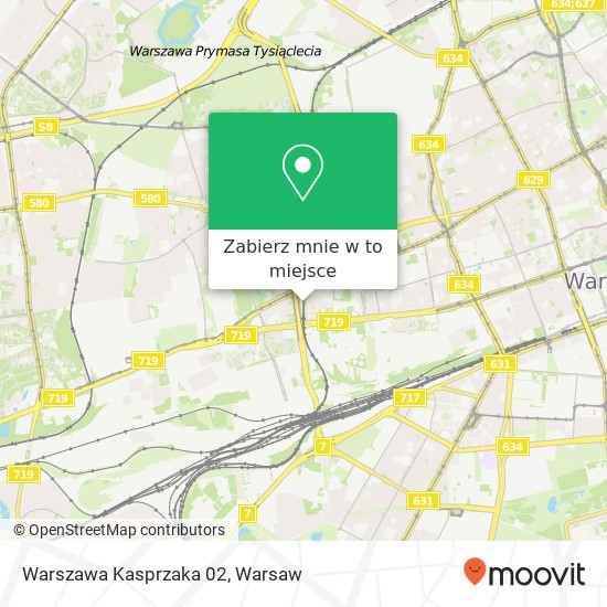 Mapa Warszawa Kasprzaka 02