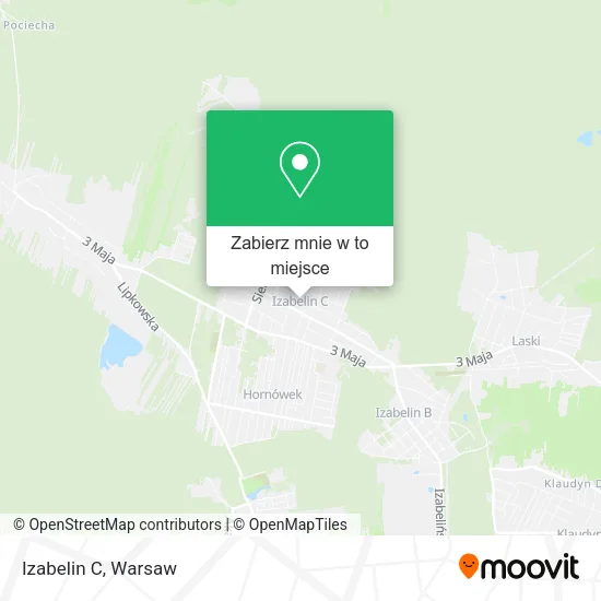 Mapa Izabelin C