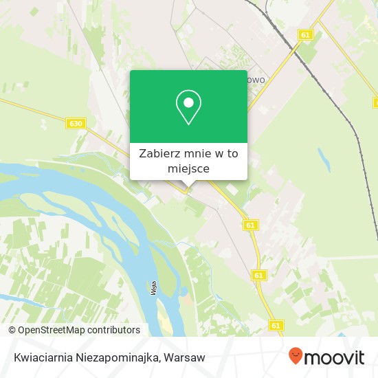 Mapa Kwiaciarnia Niezapominajka