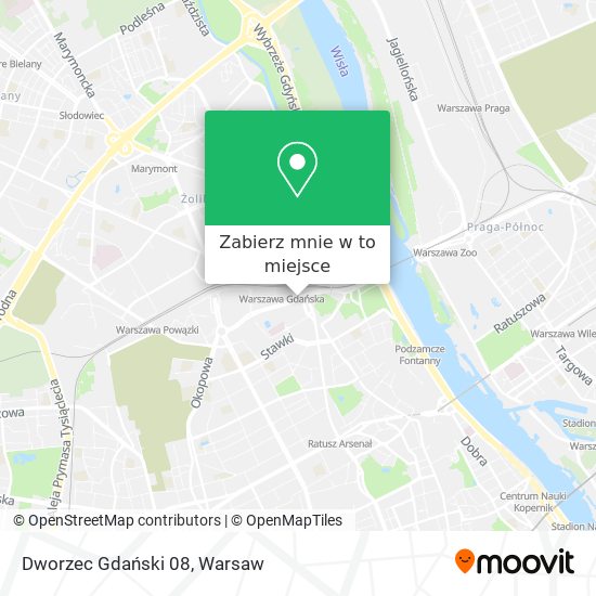 Mapa Dworzec Gdański 08