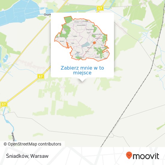 Mapa Śniadków