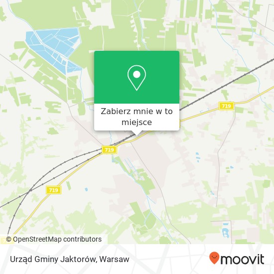 Mapa Urząd Gminy Jaktorów