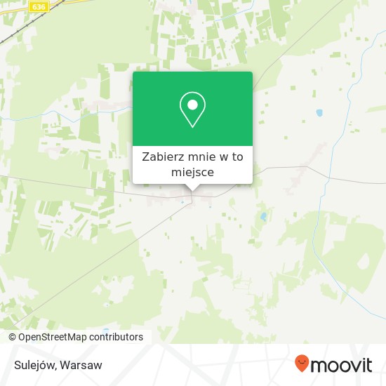 Mapa Sulejów