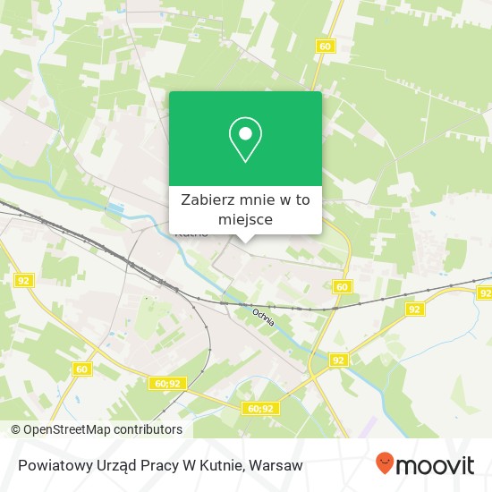 Mapa Powiatowy Urząd Pracy W Kutnie