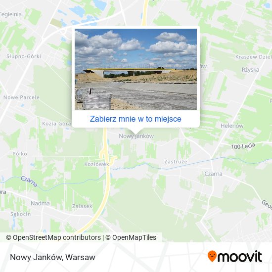 Mapa Nowy Janków