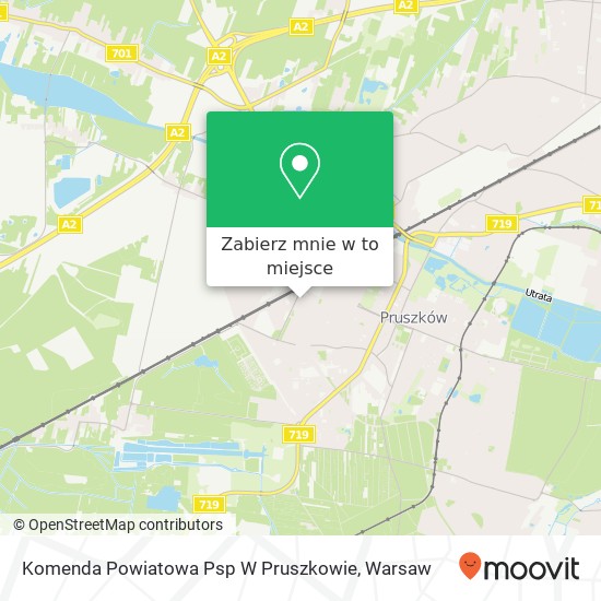 Mapa Komenda Powiatowa Psp W Pruszkowie