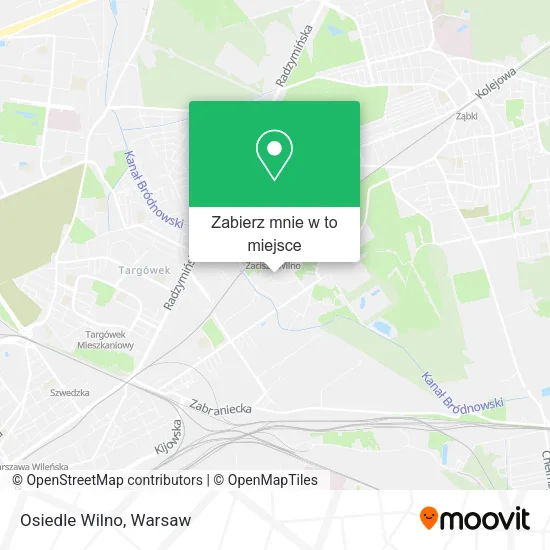 Mapa Osiedle Wilno