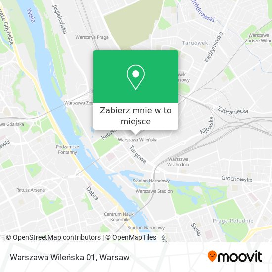 Mapa Warszawa Wileńska 01