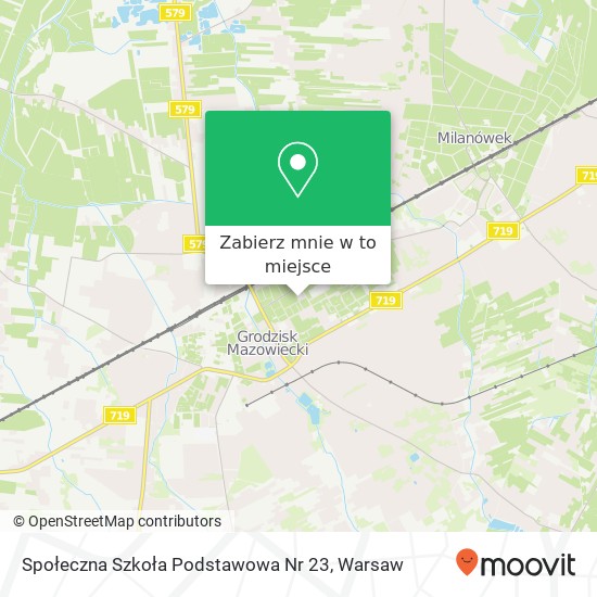 Mapa Społeczna Szkoła Podstawowa Nr 23