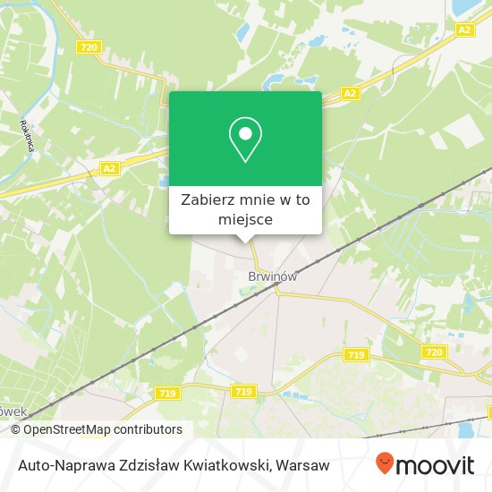 Mapa Auto-Naprawa Zdzisław Kwiatkowski