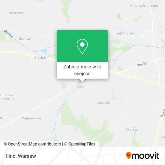 Mapa Ilino