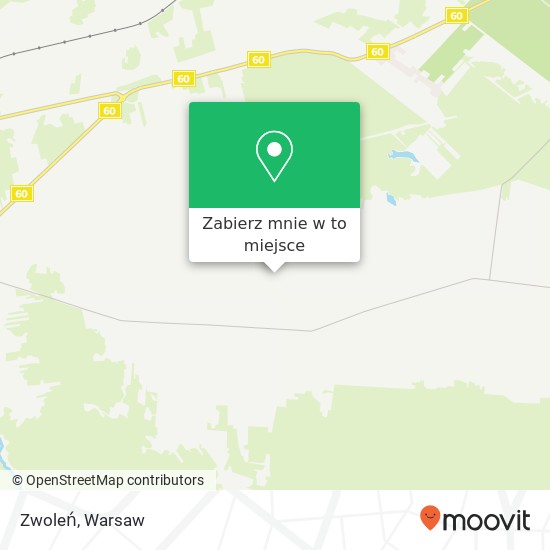 Mapa Zwoleń