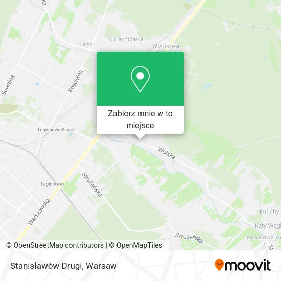 Mapa Stanisławów Drugi