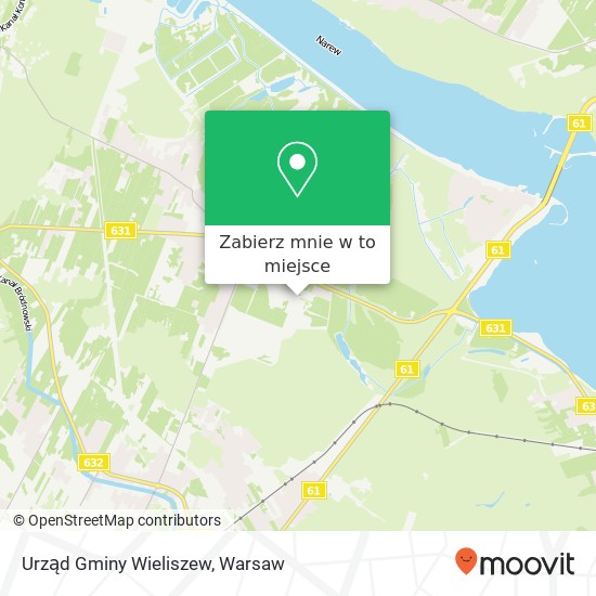 Mapa Urząd Gminy Wieliszew