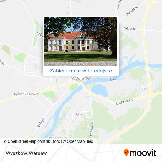 Mapa Wyszków