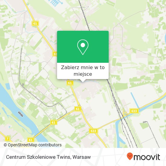 Mapa Centrum Szkoleniowe Twins