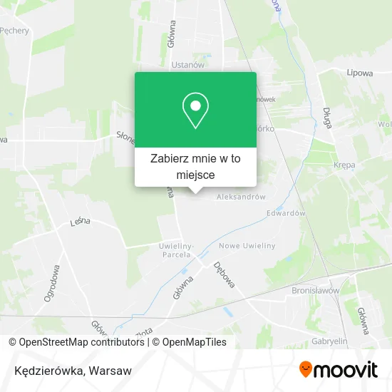 Mapa Kędzierówka