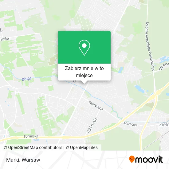 Mapa Marki