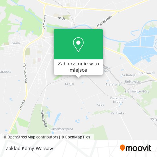 Mapa Zakład Karny