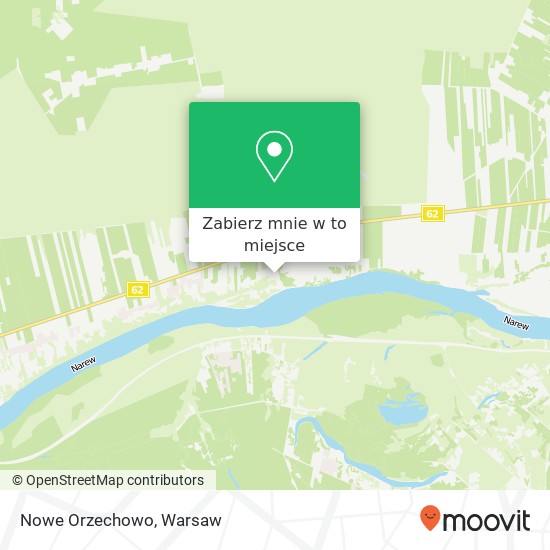 Mapa Nowe Orzechowo