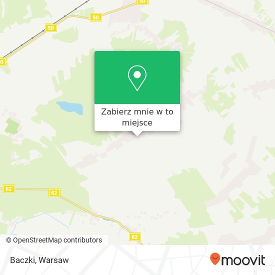 Mapa Baczki