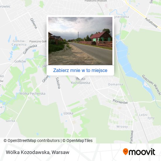 Mapa Wólka Kozodawska