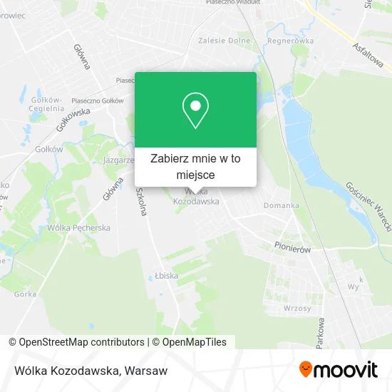 Mapa Wólka Kozodawska