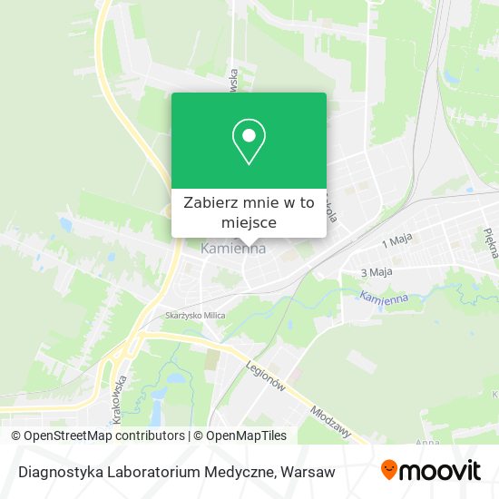 Mapa Diagnostyka Laboratorium Medyczne