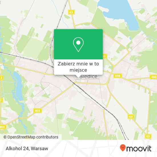 Mapa Alkohol 24