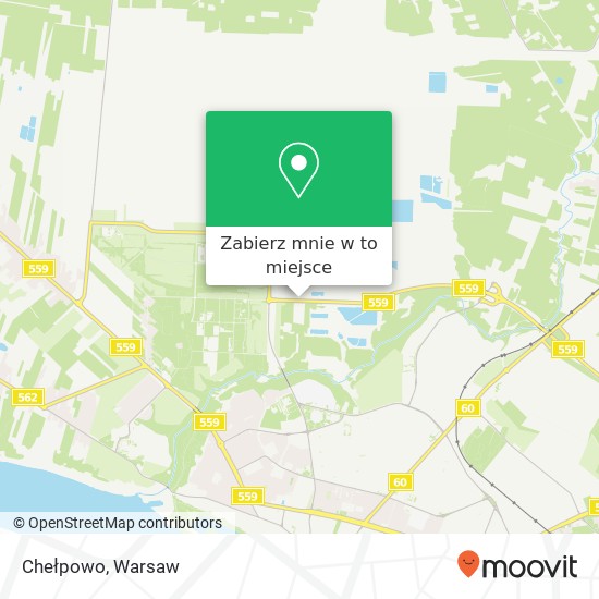 Mapa Chełpowo