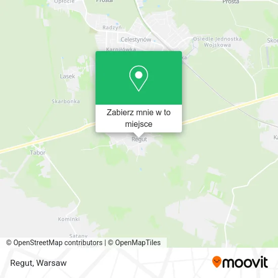 Mapa Regut
