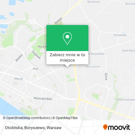 Mapa Otolińska, Boryszewo