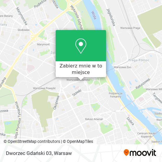 Mapa Dworzec Gdański 03